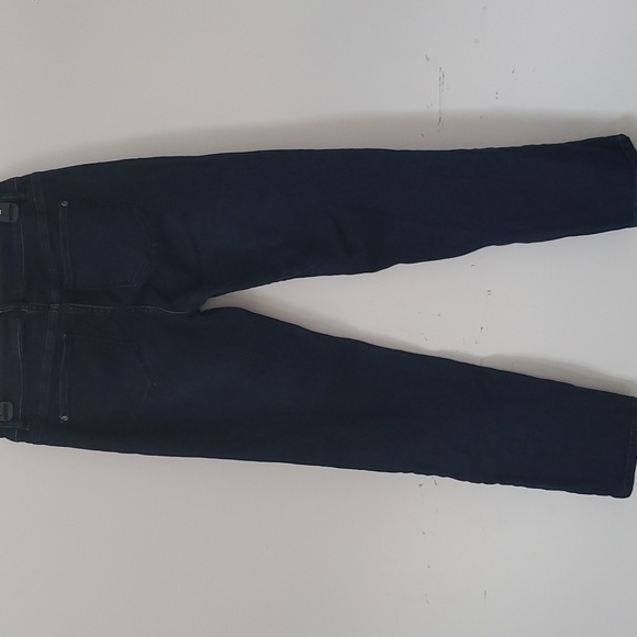 J Jill Denim Jeans π Slim boyfriend dark Wash Size 4 petite - Picture 3 of 5